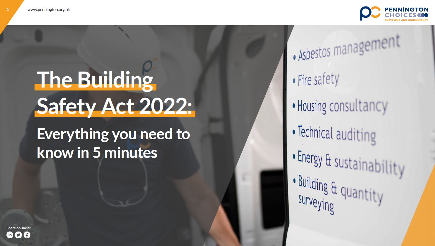 Cover image - Building Safety Act 2022 eBook