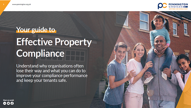 Guide to effective property compliance - cover image