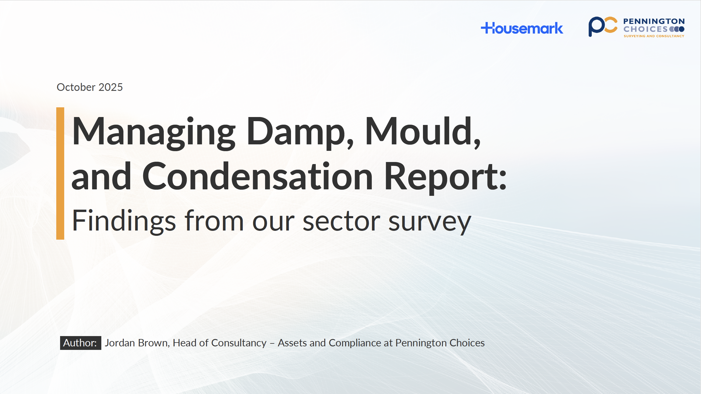 Managing Damp, Mould, and Condensation Report