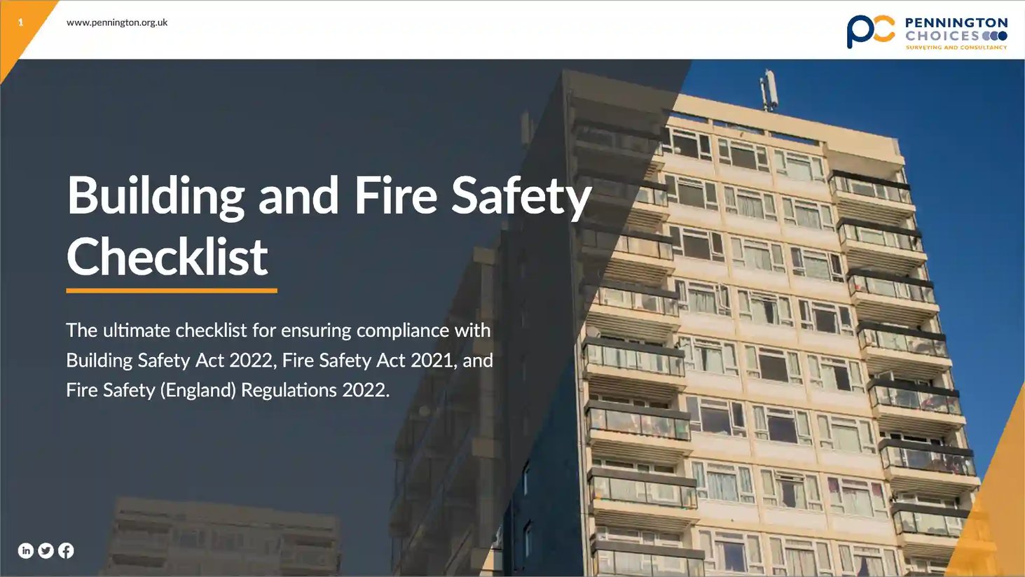 Cover image - Building and Fire Safety Checklist WebP