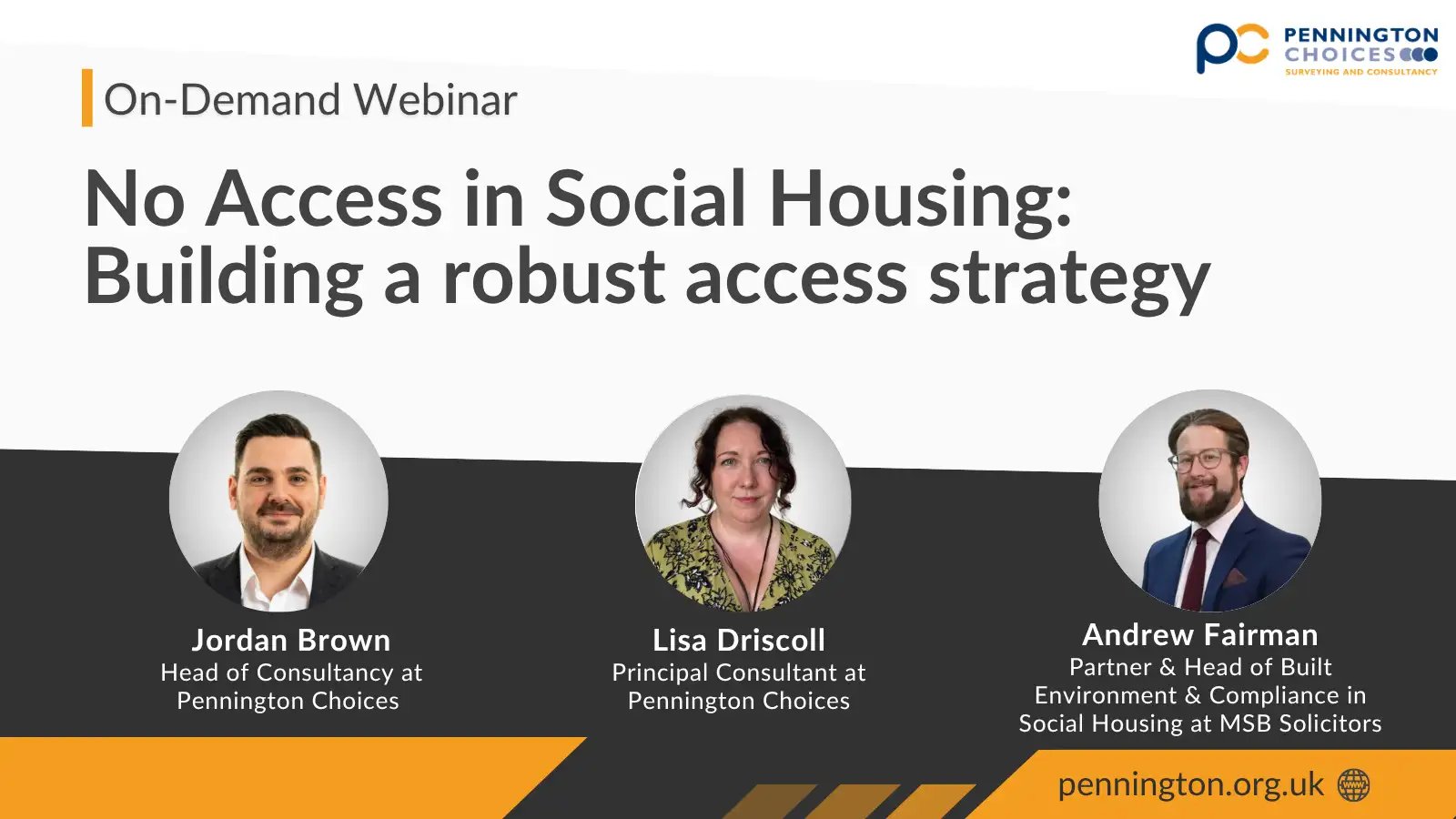 No Access in Social Housing: Building a robust access strategy  