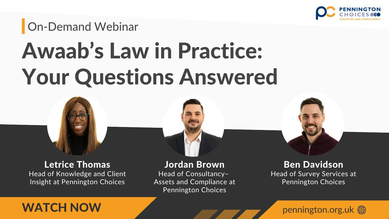 On-demand October 2025 webinar - Awaab’s Law in Practice: Your Questions Answered  