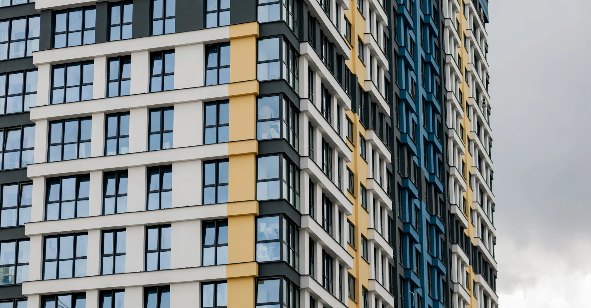 Building with cladding