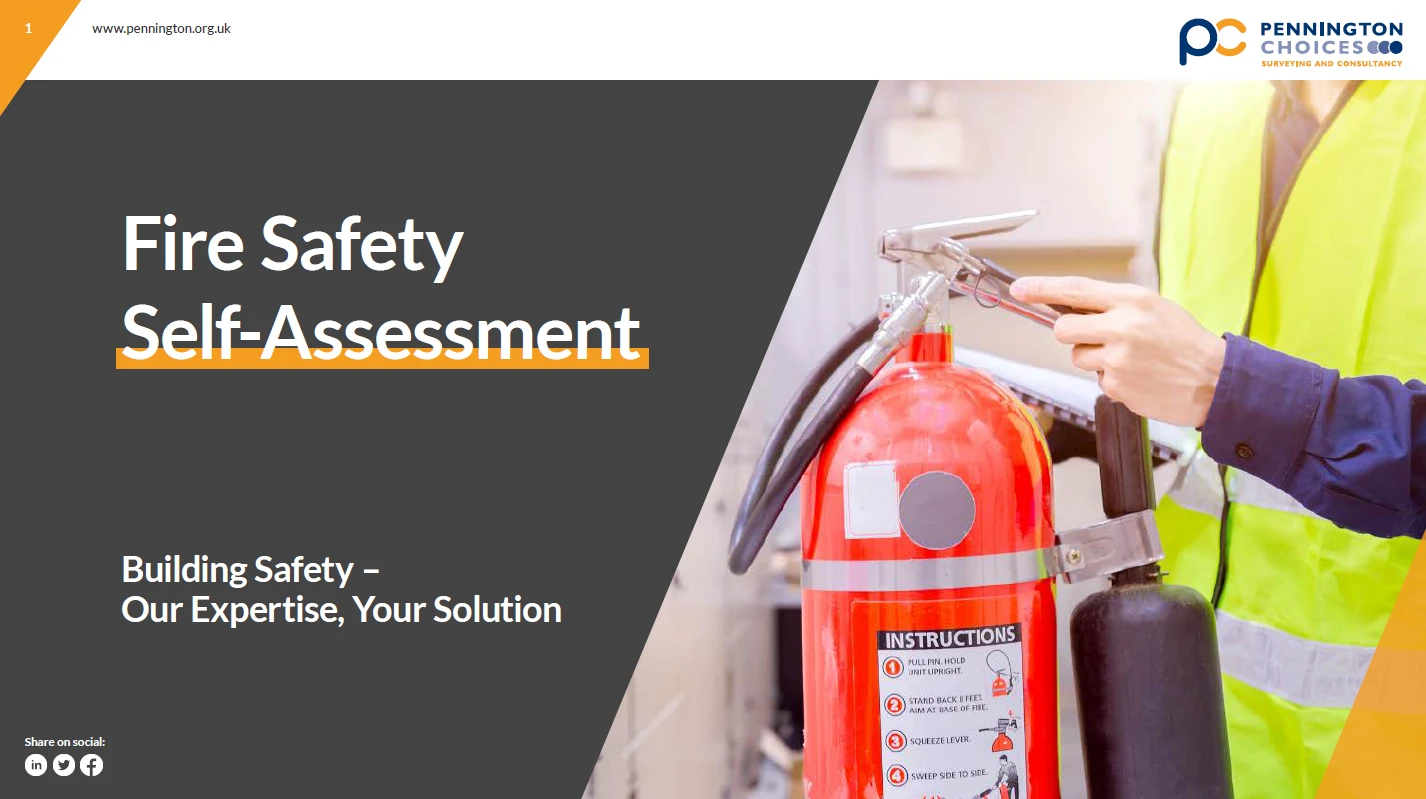 Cover image - Fire Safety Self-Assessment - Webp